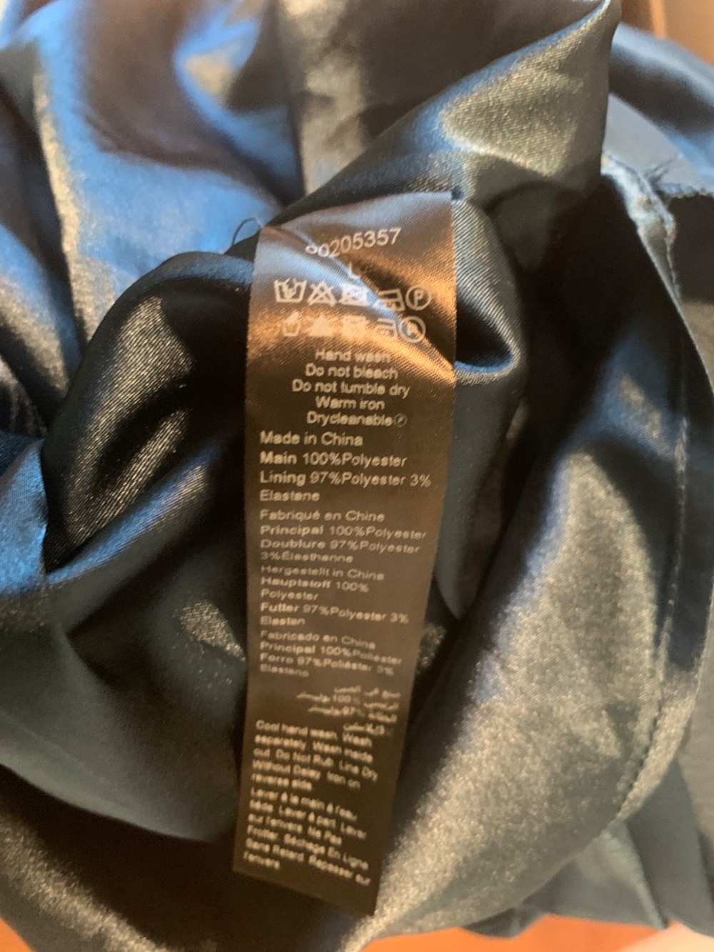 City Chic Forbidden Love Poseidon Blue Off-Shoulder Formal Maxi Gown 20 - Picture 9 of 13